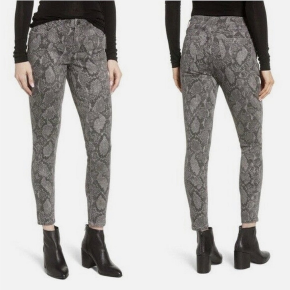 Wit & Wisdom Snakeskin Ankle Jeans